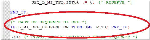 Figeage SEQ JMP L999